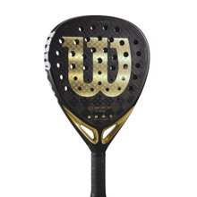 Wilson Padelschläger Defy Pro V1 370g/Diamant czarny/złoty